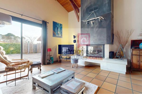 Splendide Landaise de 185m², parc arboré, piscine