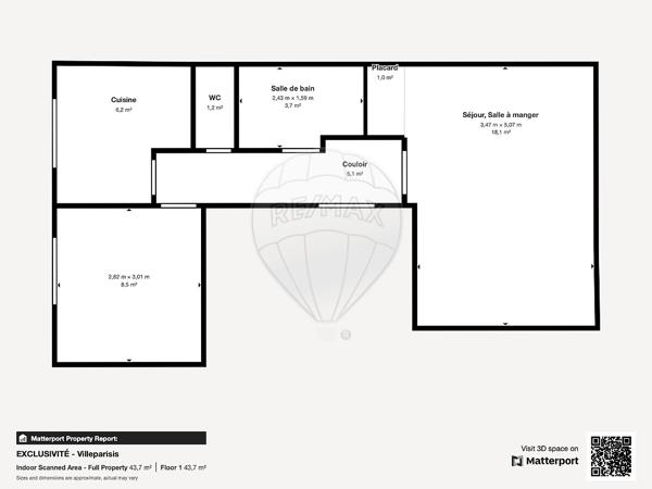 Appartement  à louer - Seine-et-Marne - 77