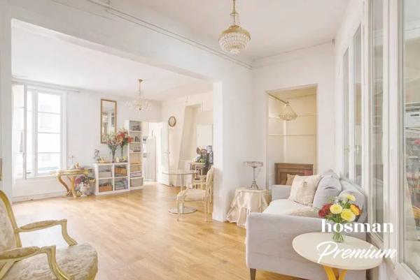 Appartement 3 pièces - Traversant - 94 m² - Rue Saint-Lazare, Paris 9