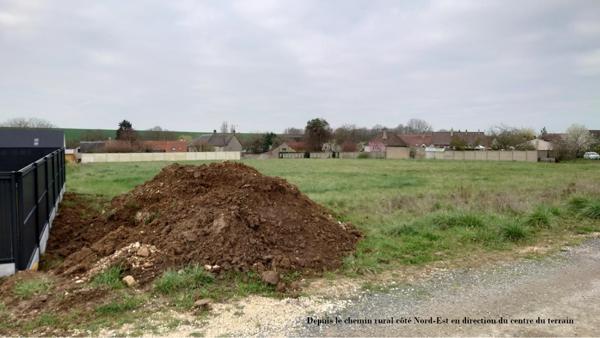 Écrosnes (28320) A Vendre Terrain constructible de 467m2 - Viabilisé - ECROSNES (28)