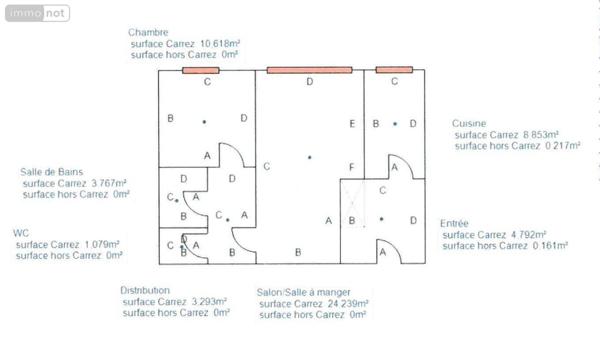Appartement à louer à Neufchâtel-en-Bray en Seine-Maritime (76270), ref : APPT183   
Proximité centre