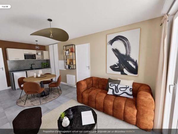 Appartement à vendre |  Cenon |  2 pièces | 37,4 m²