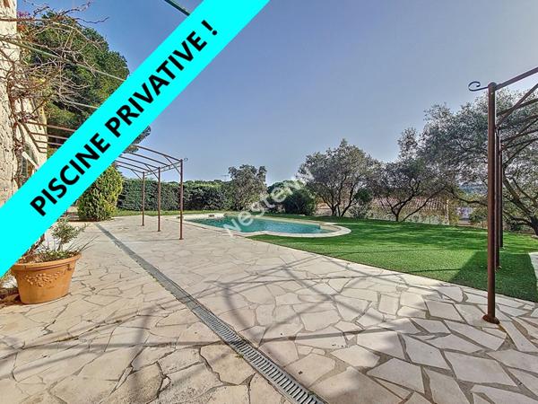 RARE ! APPARTEMENT AVEC PISCINE ET TERRAIN 440 m² SECTEUR CALME