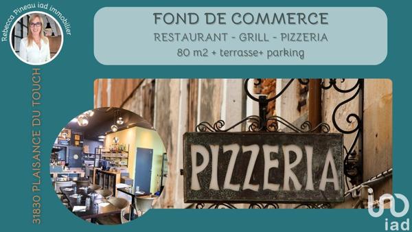 Pizzeria à vendre 80 m² Plaisance-du-Touch