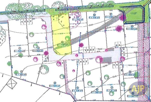 Vente terrain Sainte Gemmes D Andigne : 69 111 € - AJP Immobilier Segré