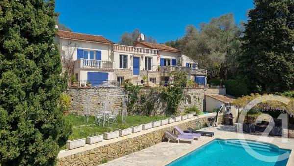 Maison à vendre  8 pièces - 314 m 2   MOUGINS  - 06