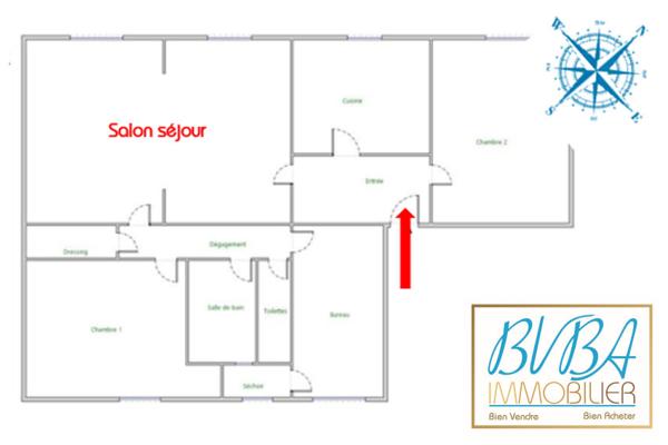 Appartement familial - Beaux volumes - Parking - 2 caves - Proche gare , Nantes