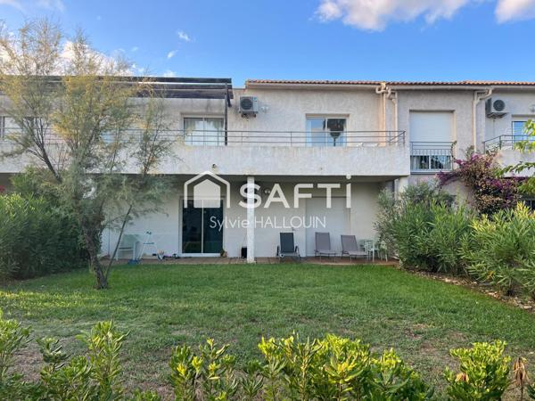 Appartement T3 44m² avec jardin et parking