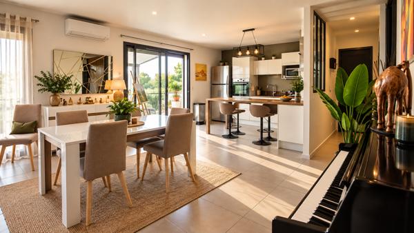 Villa de PLAIN PIEDS 118m2 sur NARBONNE.