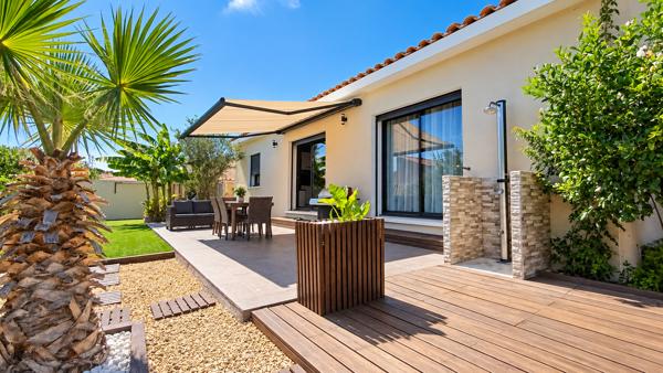 Villa de PLAIN PIEDS 118m2 sur NARBONNE.