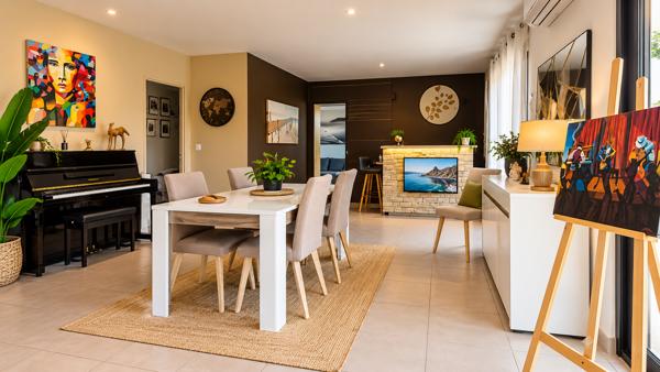 Villa de PLAIN PIEDS 118m2 sur NARBONNE.