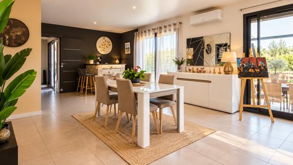 Villa de PLAIN PIEDS 118m2 sur NARBONNE.