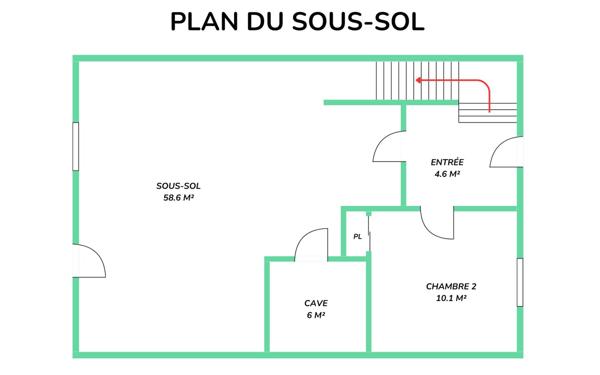 Maison à vendre    3 pièces • 84 m2 La Jonchère-Saint-Maurice
