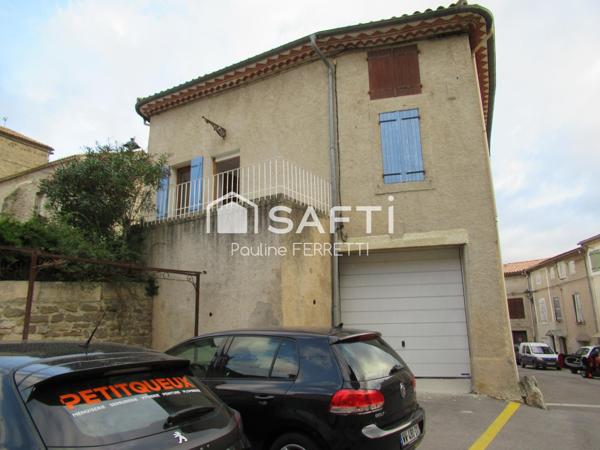 A saisir : 2 appartements (T3/T2) + garage de 100m2
