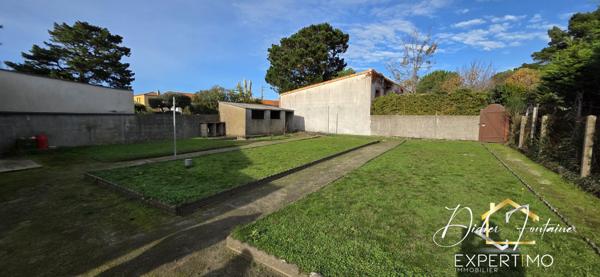 Moutiers-en-Retz (44760) Maison plain-pied 3 pièces – proche plage, commerces et services à pied - DPE: D