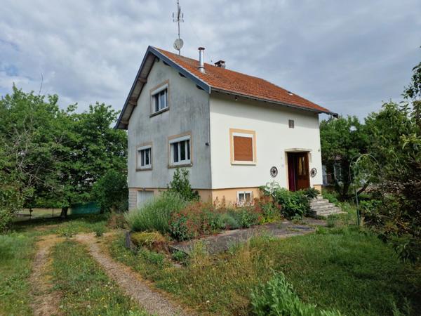 Dpt Vosges (88), à vendre CONTREXEVILLE MAISON T4 sur sous-sol avec CHALET / 1084 m² de TERRAIN