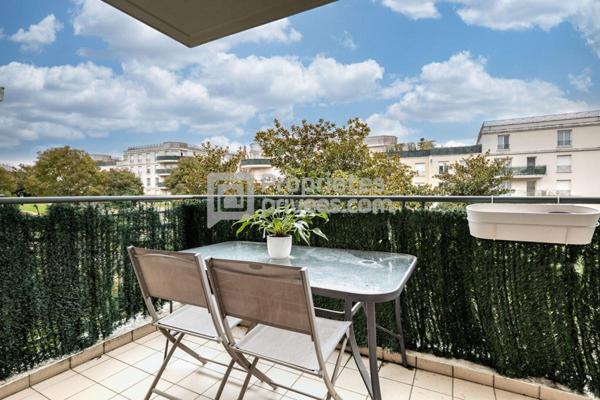Bel appartement 3 pièces de 60,42 m² à Montévrain avec balcon, parking et cave