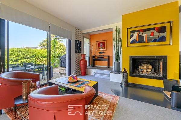 Maison face à la mer et vue sur Groix, au coeur de Larmor-Plage