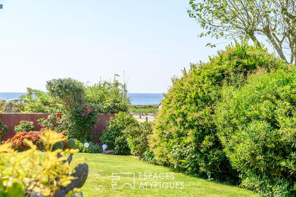Maison face à la mer et vue sur Groix, au coeur de Larmor-Plage