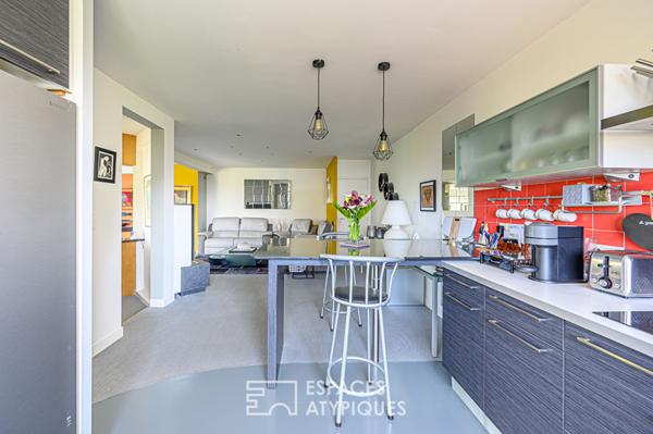 Maison face à la mer et vue sur Groix, au coeur de Larmor-Plage