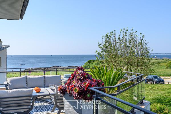 Maison face à la mer et vue sur Groix, au coeur de Larmor-Plage