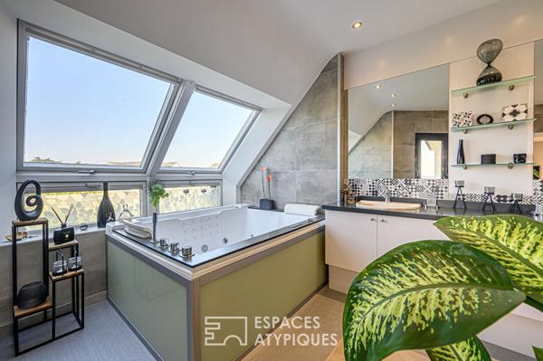 Maison face à la mer et vue sur Groix, au coeur de Larmor-Plage