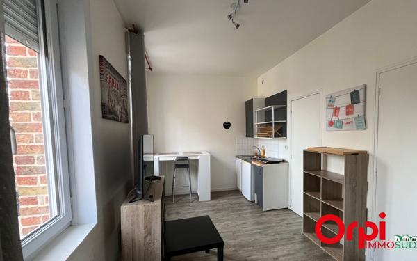 Appartement à louer    1 pièce • 16,76 m2 Amiens