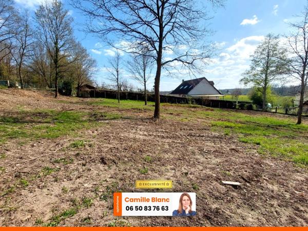 Parcelle de terrain à bâtir de 1085 m² proche Maintenon