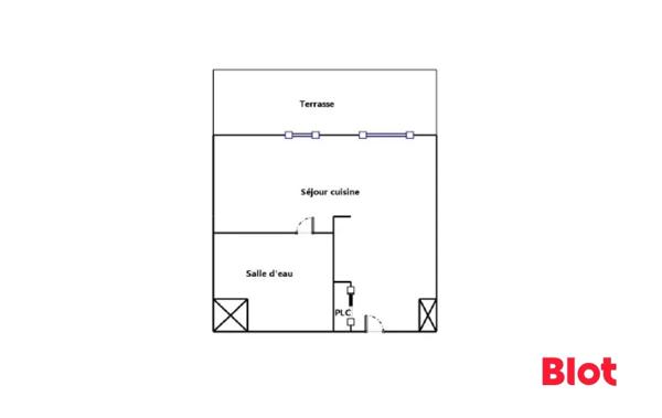 Appartement 1 pièce(s)