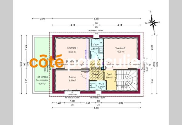 Vente Terrain374 m² - MERIGNAC (33700)