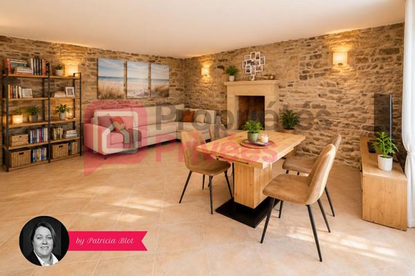 Maison avec terrasse située dans un hameau  - 59 m² habitables