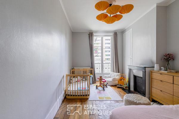 Appartement rénové face au bassin de la villette