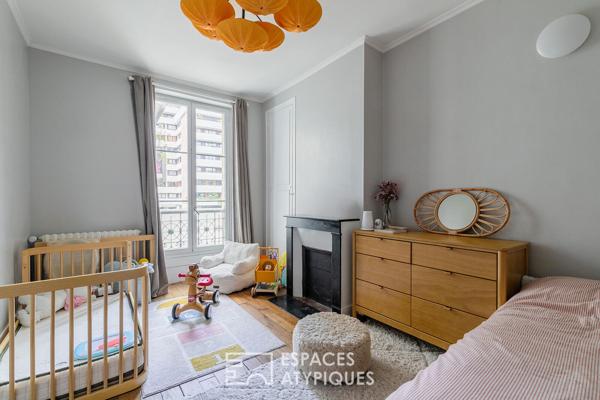 Appartement rénové face au bassin de la villette