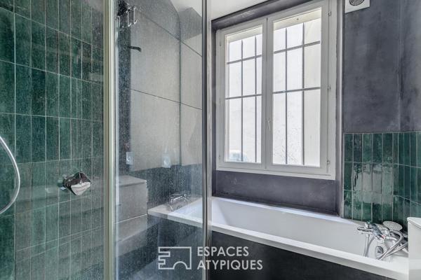 Appartement rénové face au bassin de la villette