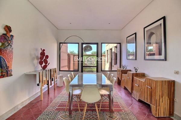 À vendre villa dans un domaine golfique à Marrakech