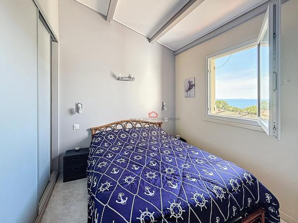 Porticcio T2 vue mer, meublé et plage à pied