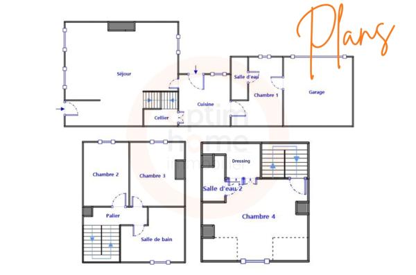 Eaubonne, maison 4 chambres à 7min de la gare Ermont-Eaubonne