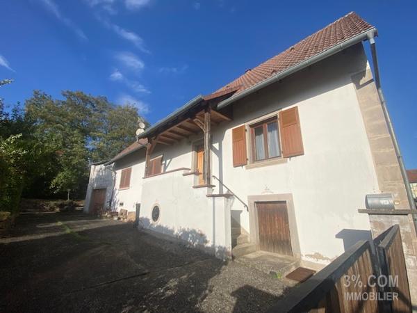3%COM Maison à rénover sur 7 ares au centre de Hochfelden Hochfelden (67270)