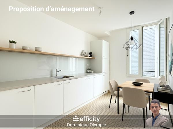 Appartement 2 pièces - 51 m²