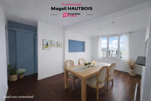 Appartement F3 avec garage et cave , proche Granville 3 pièce(s) 55 m2
