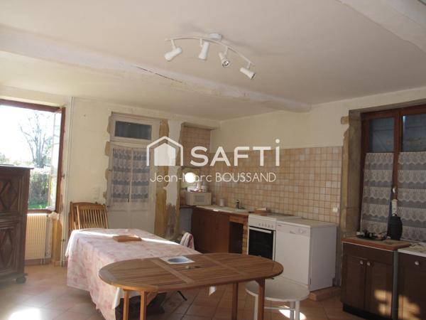 SAINT BONNET DE CRAY , Maison 4 pièces 104M²