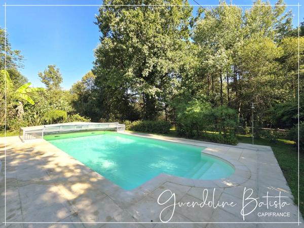 Maison de caractère au cœur de la nature 217 m² - Terrain 2,43Ha - Piscine au sel 10x5