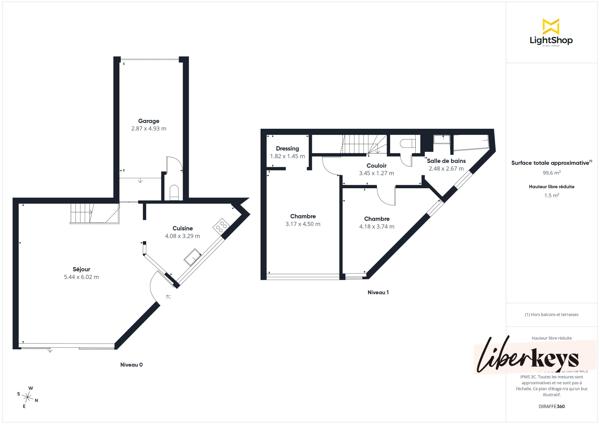Appartement duplex 3 pièces 79 m² avec terrasse et garage – Plaisir
