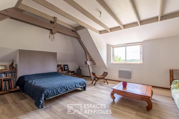 Propriété authentique et rénovée sur les bords de Loire