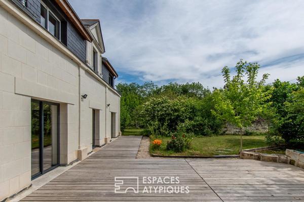Propriété authentique et rénovée sur les bords de Loire
