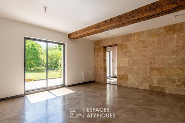 Propriété authentique et rénovée sur les bords de Loire