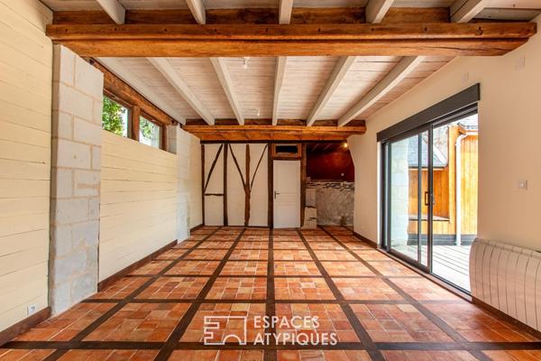 Propriété authentique et rénovée sur les bords de Loire