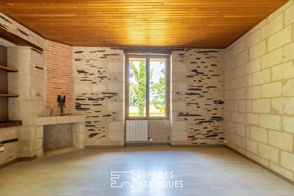 Propriété authentique et rénovée sur les bords de Loire