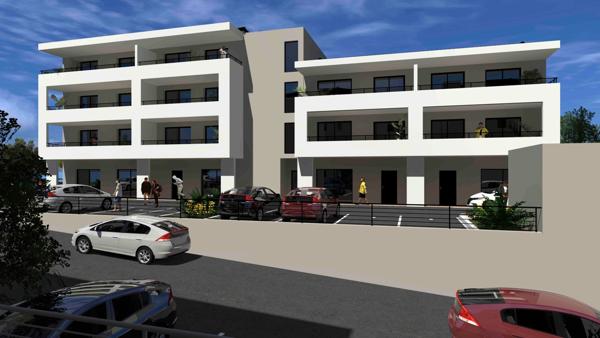 appartement à vendre 3 pièces FOLELLI (20) de 57,09 m2 terrasse de 14 m2