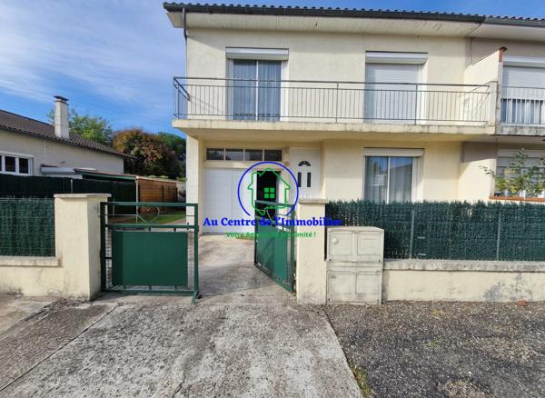 Maison 4 chambres, garage et jardin